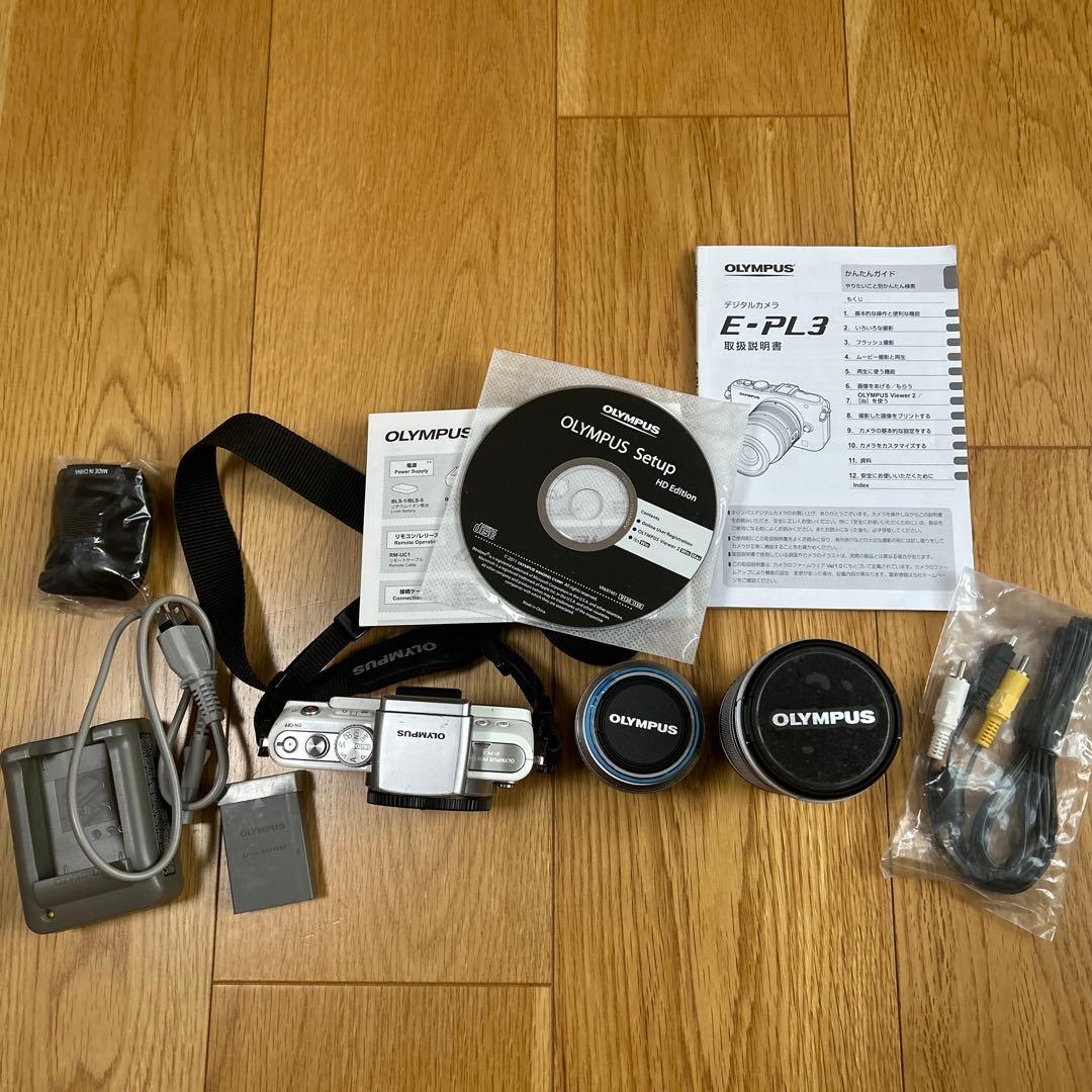 OLYMPUS PEN Lite E-PL3 ダブルズームレンズキット