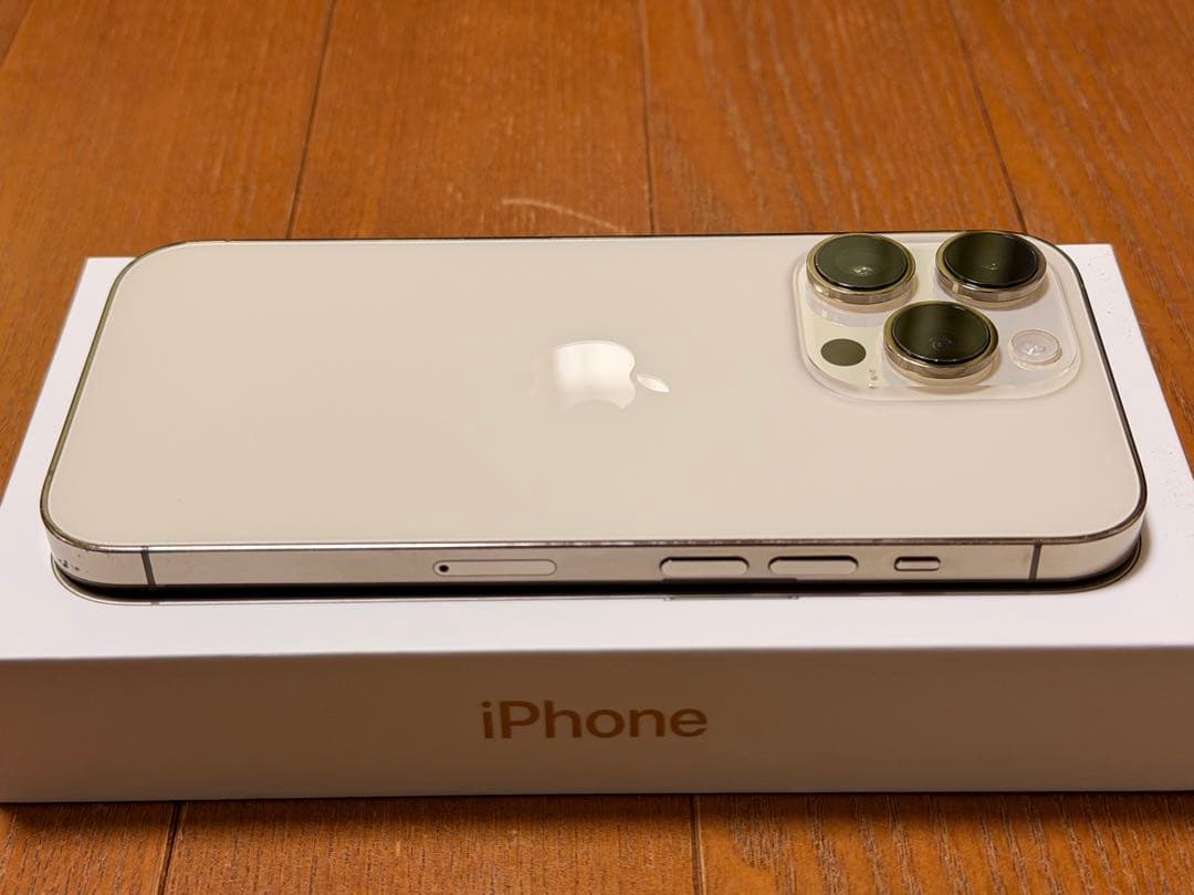 【iPhone 14pro】バッテリー新品100% 256GB ゴールド