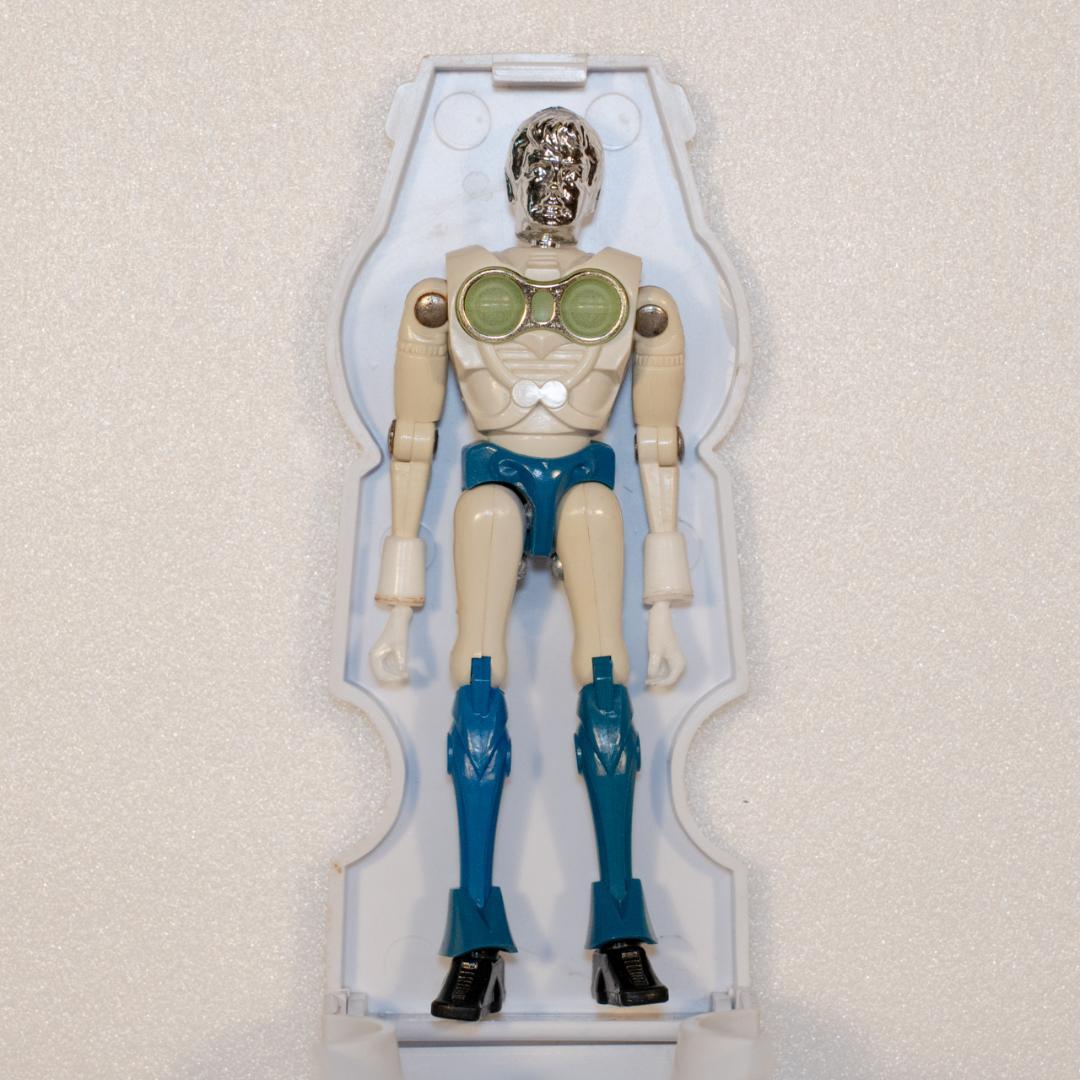 当時物 ミクロマン コマンド3号 M173 タツヤ 土偶カプセル付 昭和