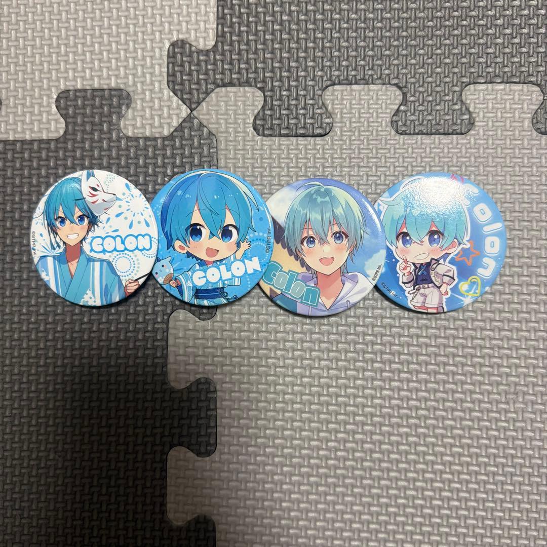 ころんくん缶バッジ 4種類セット - メルカリ