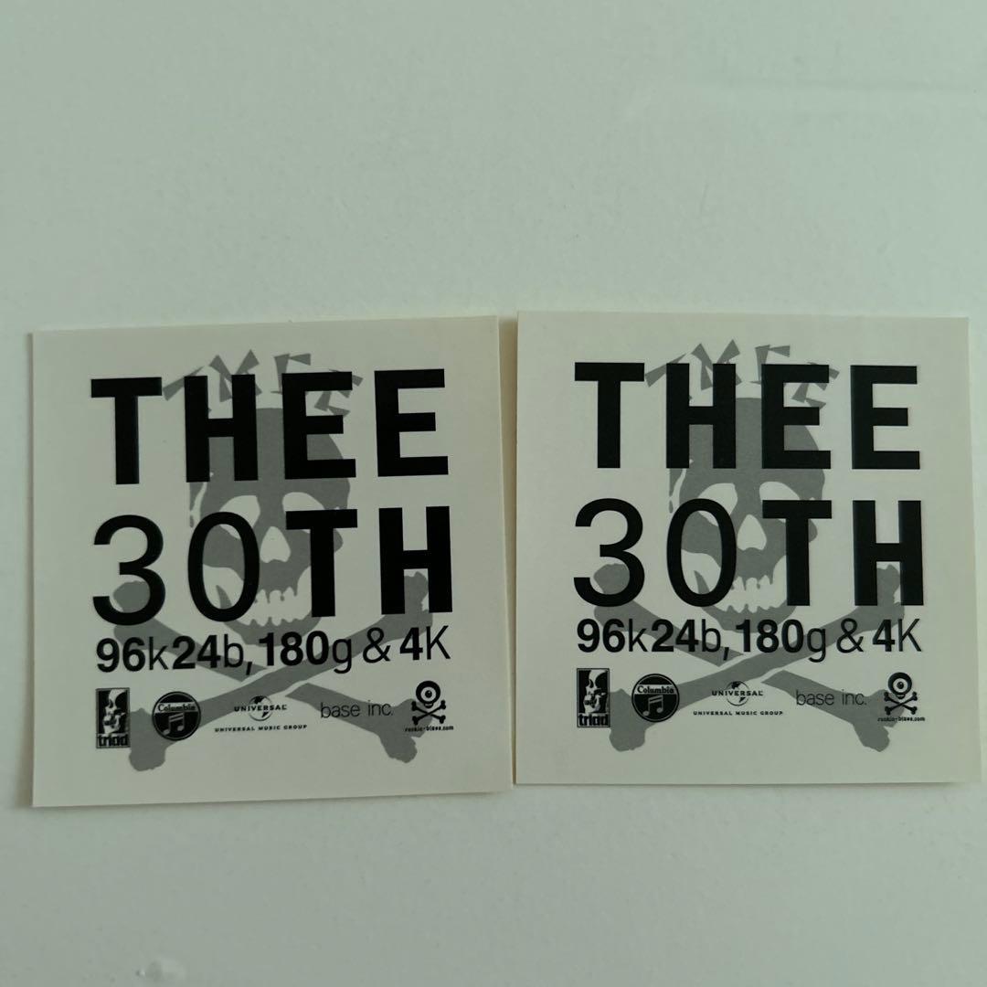 ミッシェルガンエレファント THEE 30TH 30周年記念 ステッカー 2枚