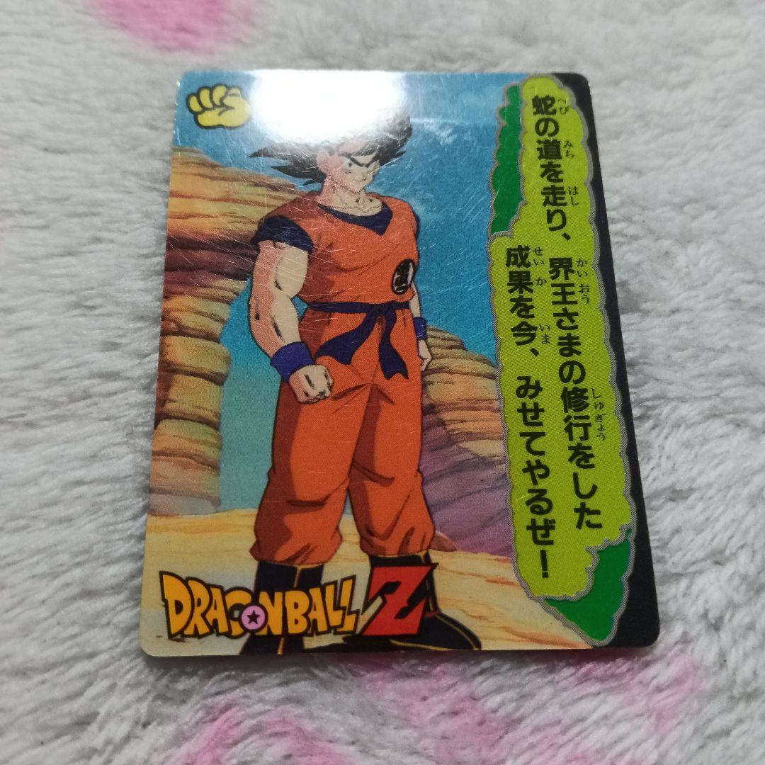 ドラゴンボールZ ポケット両面ブロマイド 山勝 カードダス PPカード