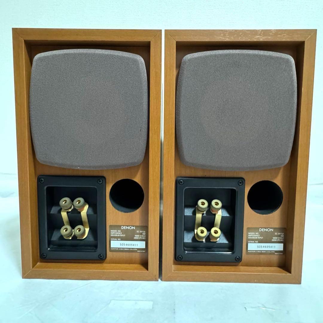 DENON デノン SC-201SA 3ウェイ4スピーカー 美品