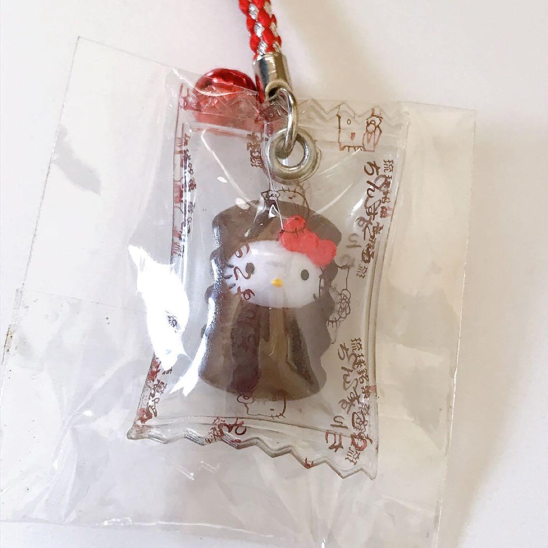 ご当地キティ☆沖縄限定☆ちんすこう☆2009年☆根付け☆ストラップ