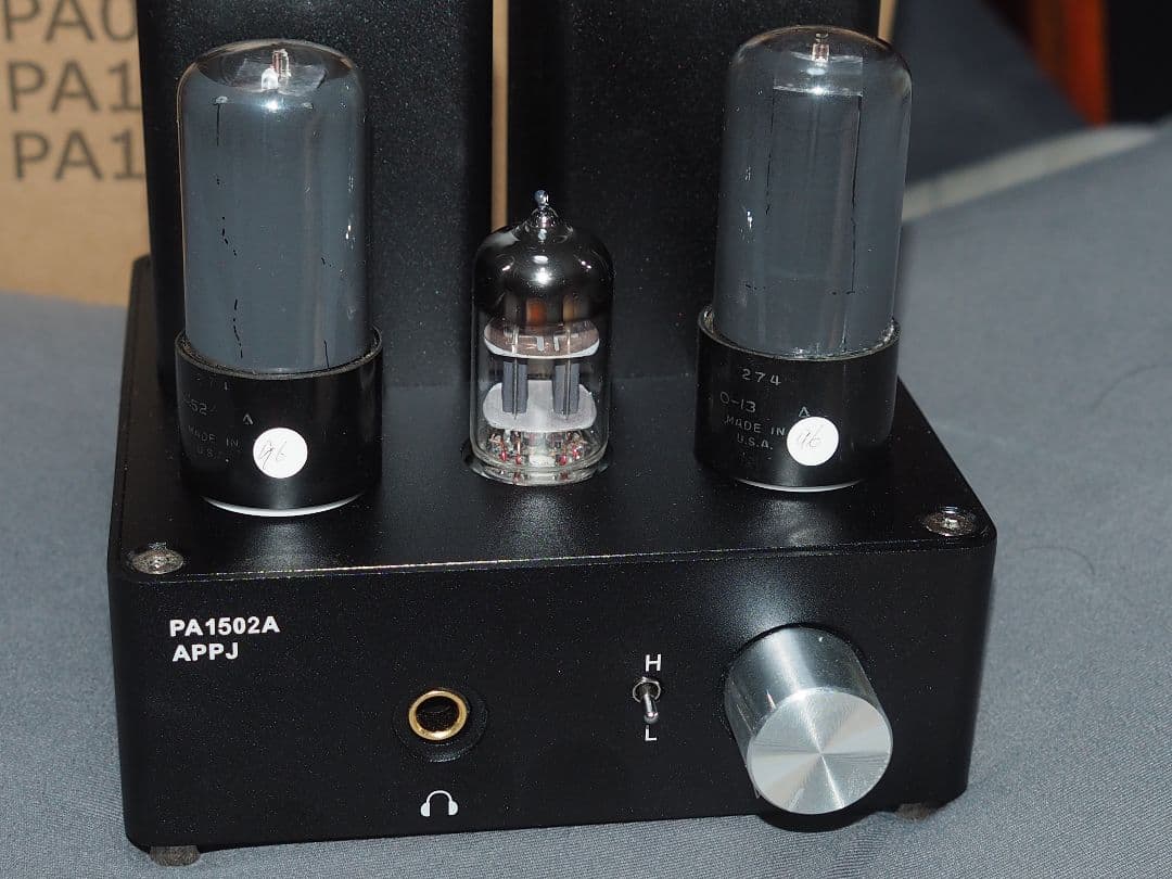 6V6シングルヘッドホンアンプ　PA1502A