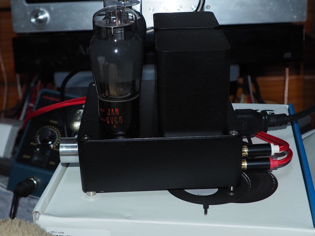 6V6シングルヘッドホンアンプ　PA1502A