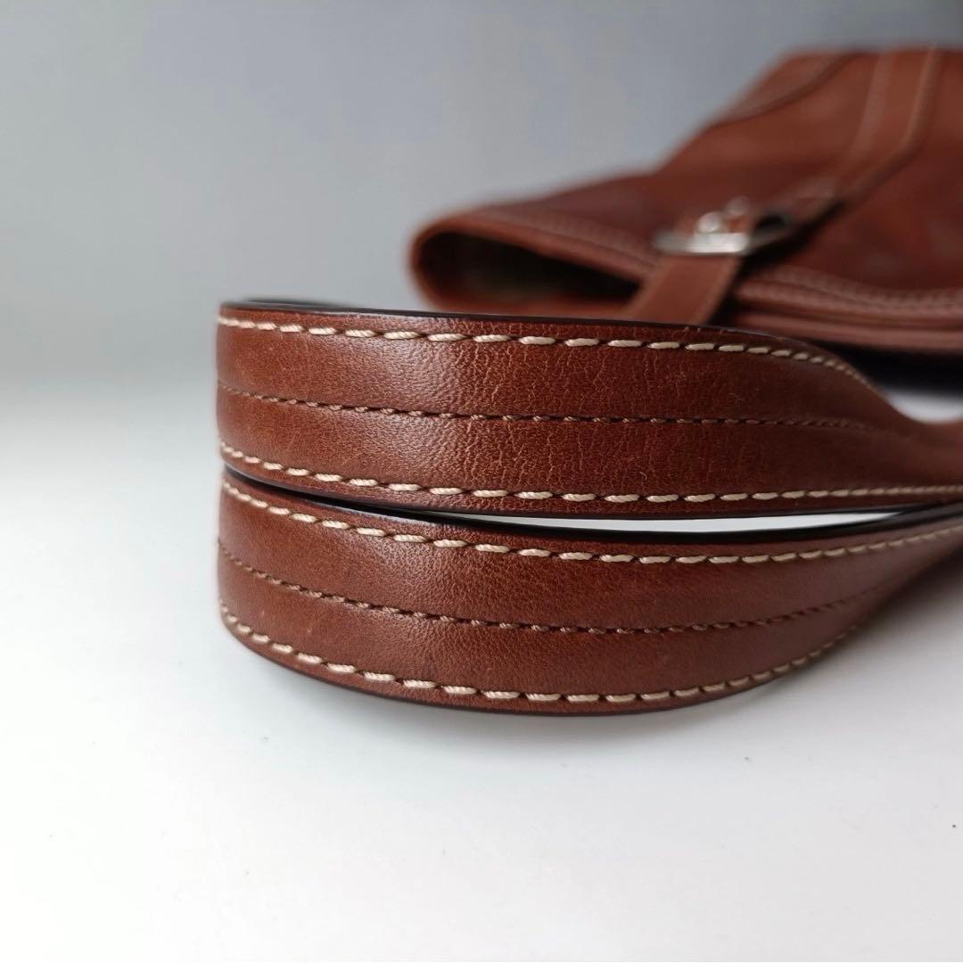 ベッカム様専用】コーチ 本革 レザートートバッグ ブラウン F11201