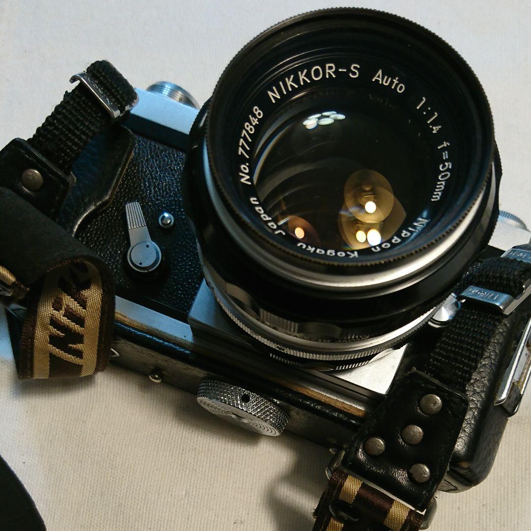 フィルムカメラ 483) Nikon F