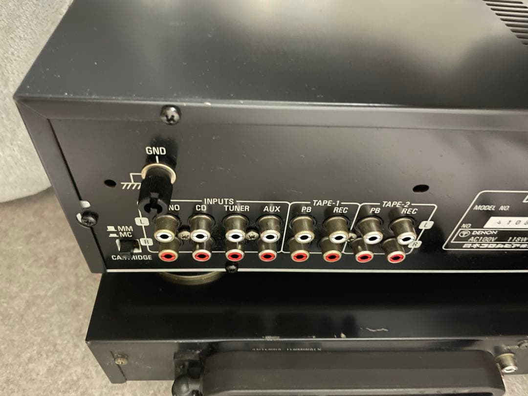 DENON PMA-390 ステレオアンプDENON TU-380R チューナー