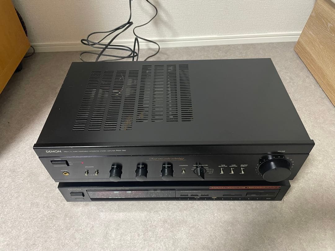 DENON PMA-390 ステレオアンプDENON TU-380R チューナー