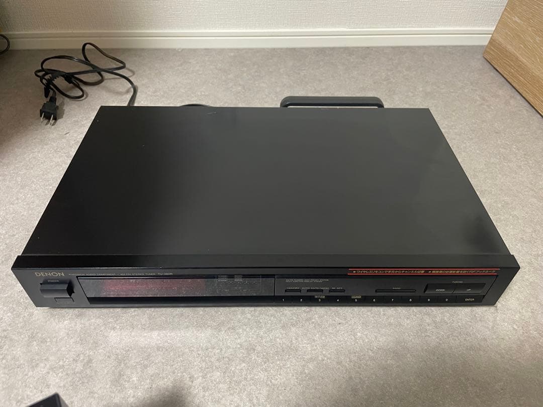 DENON PMA-390 ステレオアンプDENON TU-380R チューナー