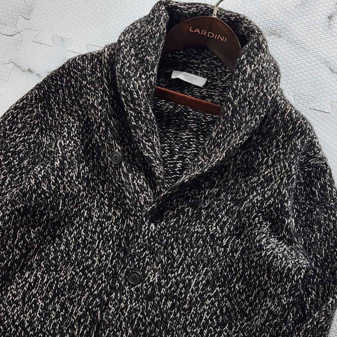 極美品✨XL相当 コスタンザ クルチアーニ ニット ジャケット 総