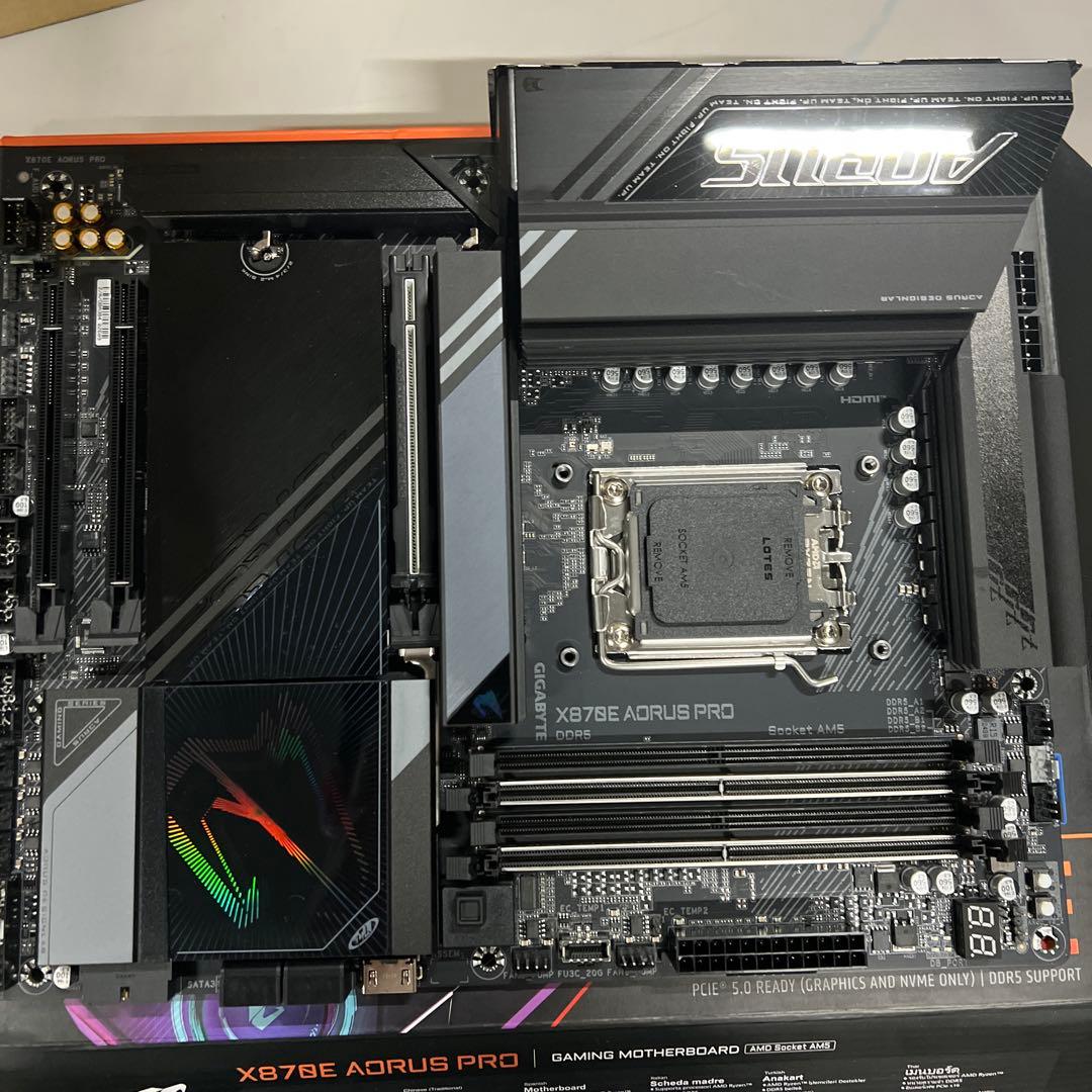 GIGABYTE X870E AORUS PROマザーボード