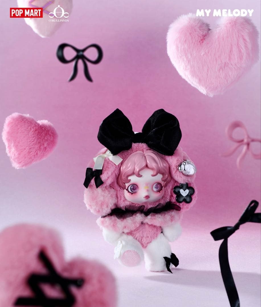 SKULLPANDA × MY MELODY Plush ぬいぐるみペンダント - メルカリ