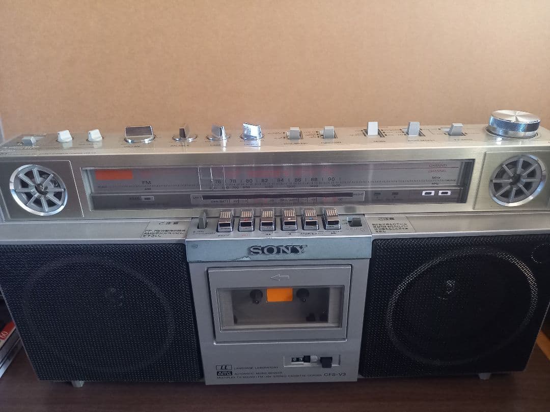SONY CFS-V3 ラジカセ