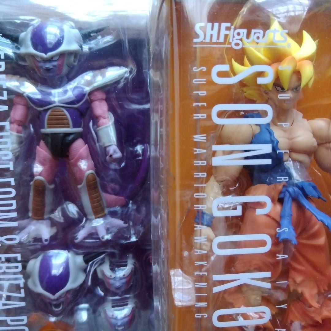S.H.Figuartsドラゴンボール孫悟空(覚醒Ver) & フリーザ第一形態