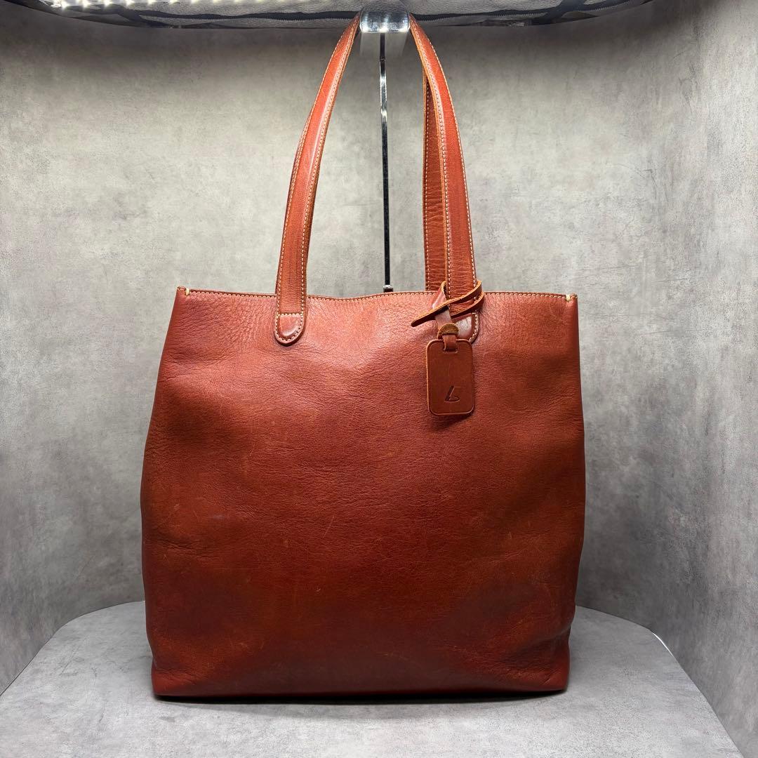 Tsuchiya Kaban Diario Tall Tote Leather - メルカリ