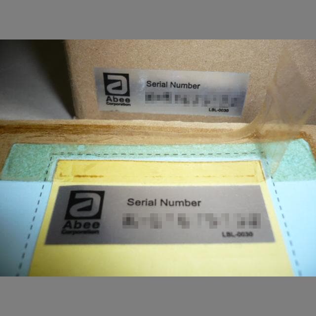 Abee acubic E30 青　山洋電気ファン、延長ケーブル等をおまけで同梱