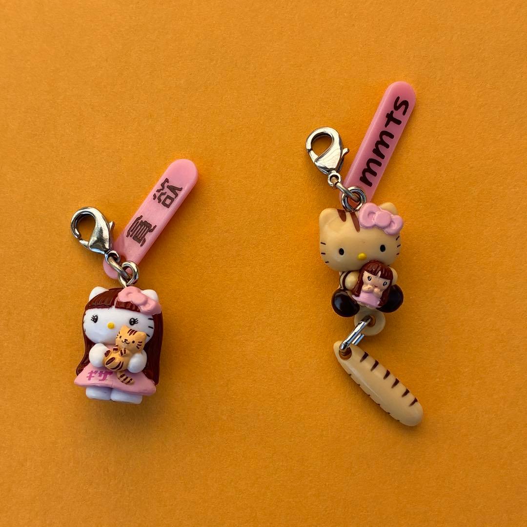 激レア☆しょこたん ファスナーマスコット ハローキティ 根付 中川翔子