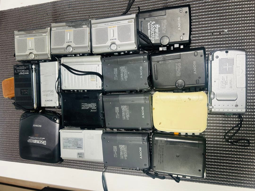 ラジオ・カセットプレーヤーセット 17個 ジャンク