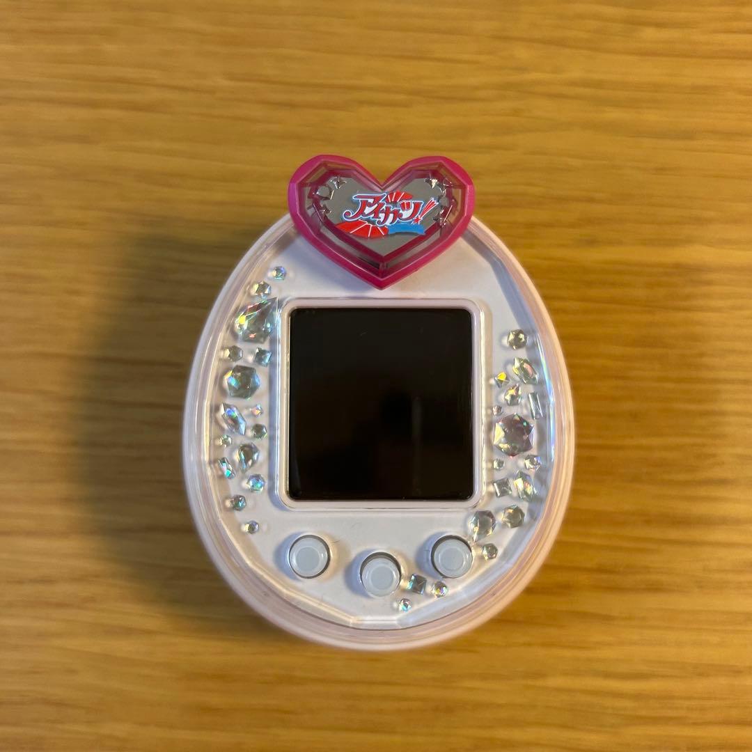 Tamagotchi P's たまごっちピース ピンク アイカツデコピアス付 - メルカリ