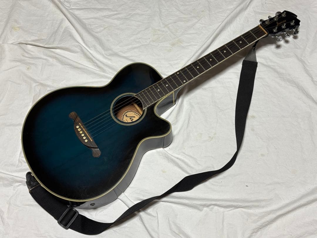 James エレアコギター　JE40MB ストラップ付き良品1919-02-1 James エレアコギター JE40MB ストラップ付き良品1919-02-1｜Yahoo