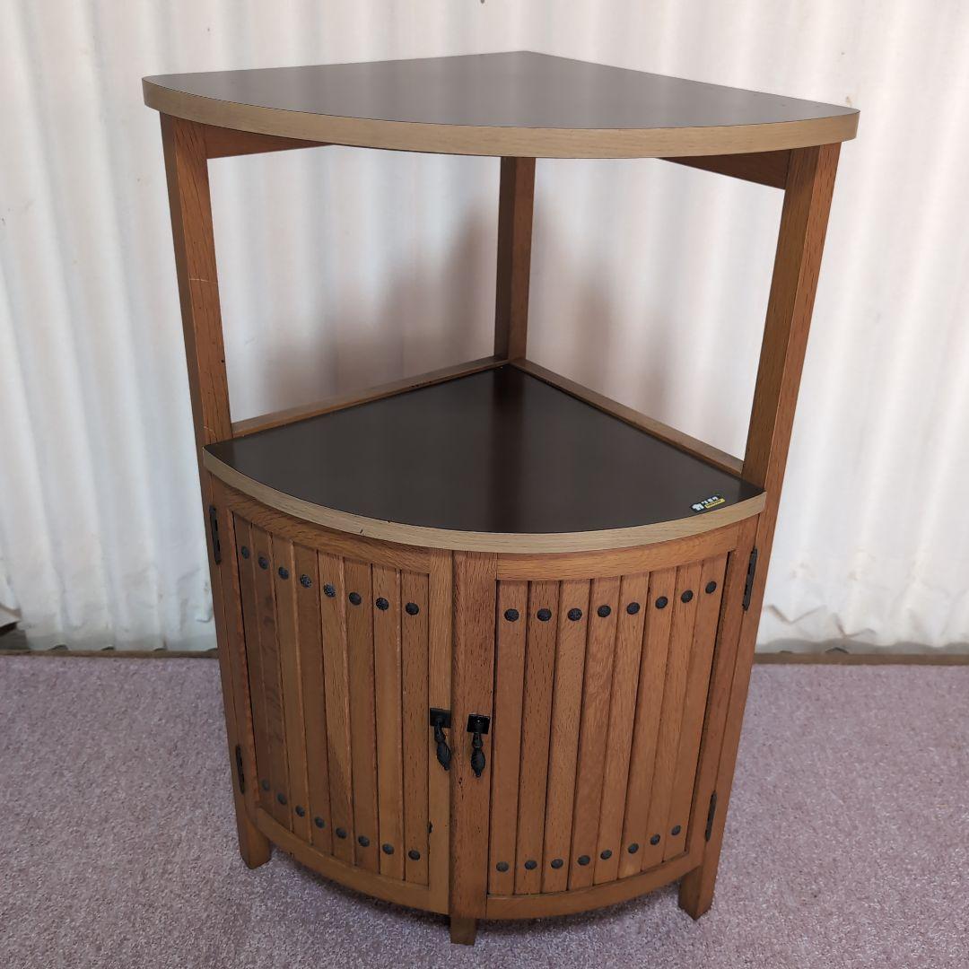 オールドカリモクkarimokuコーナーラック - メルカリ