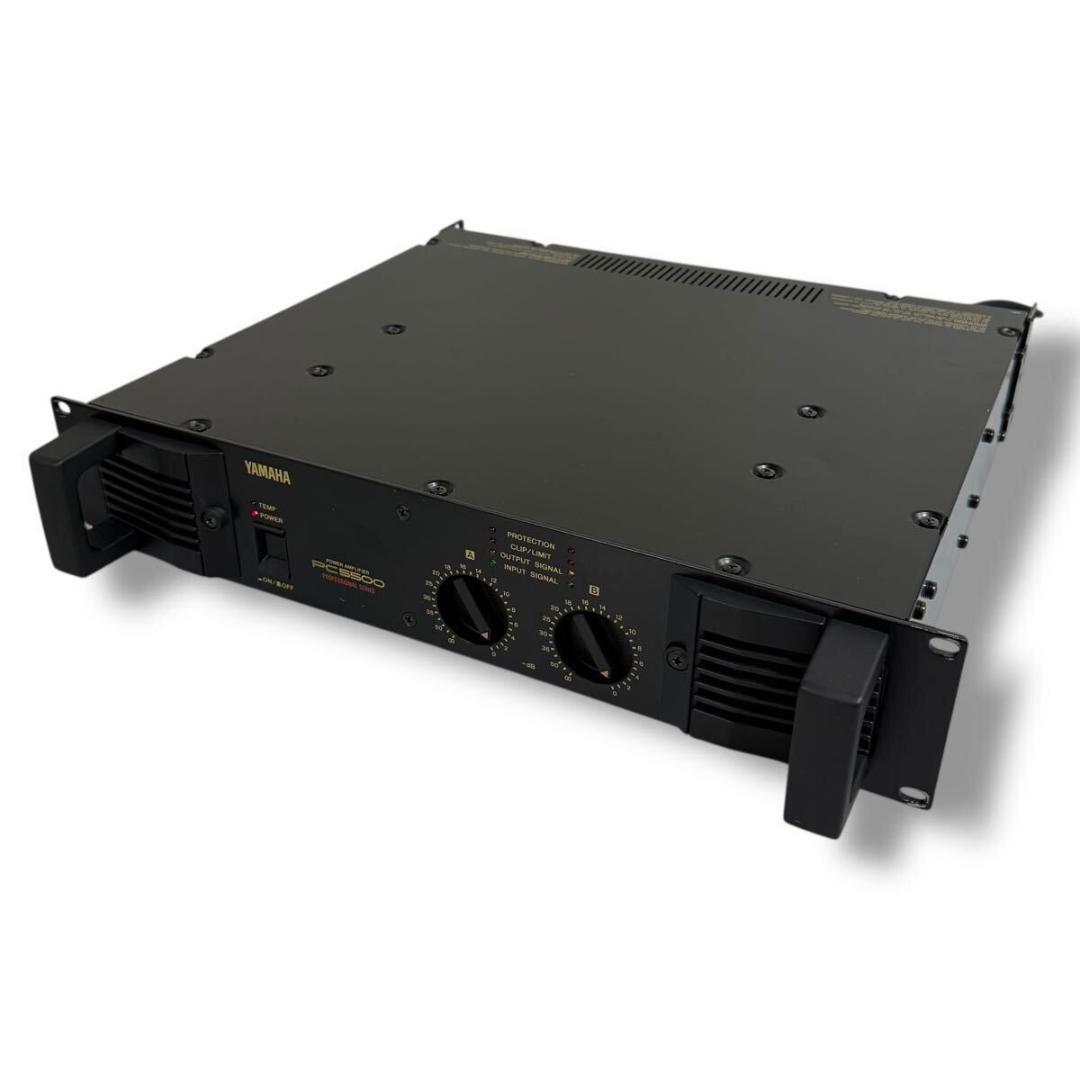 【希少品】YAMAHA PC5500 パワーアンプ 業務用アンプ 取扱説明書付き