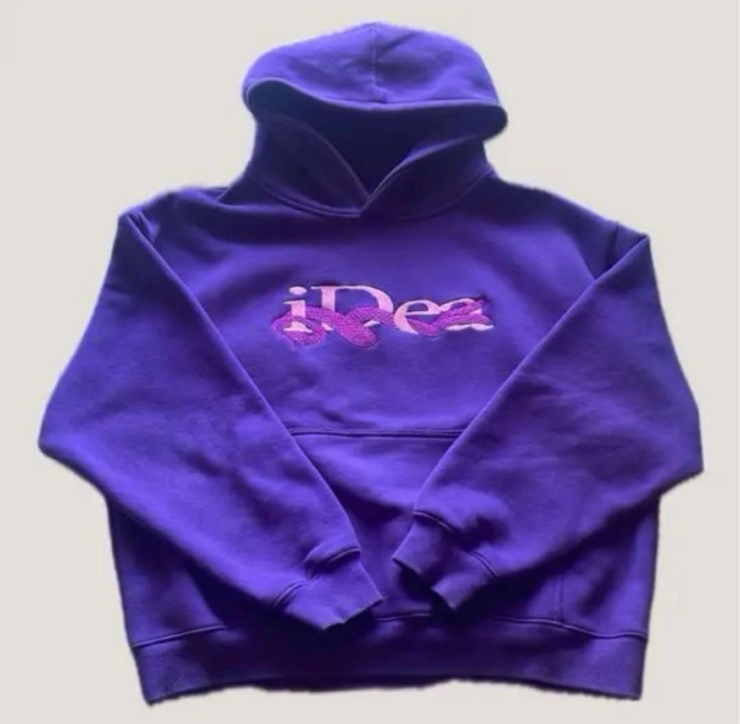IDEASWAM パーカー 紫 イデアスワムideaswam クリーニング済み - メルカリ