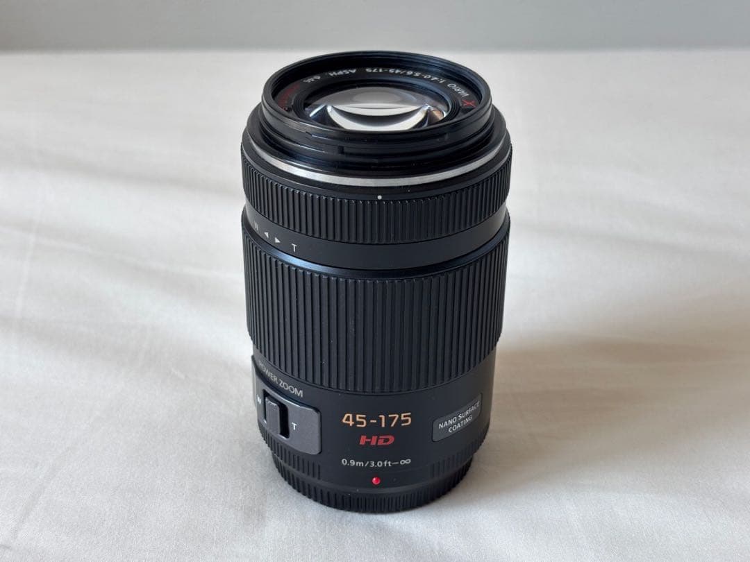 LUMIX 45-175mm ズームレンズ Panasonic LUMIX G Series 45-175mm F4.0-5.6 X VARIO PZ Lens - H