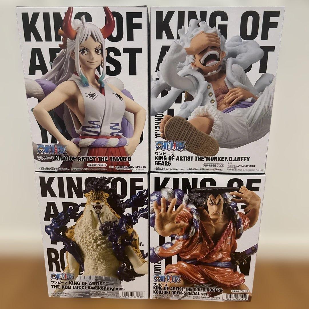 ワンピース KING OF ARTIST フィギュアセット - メルカリ