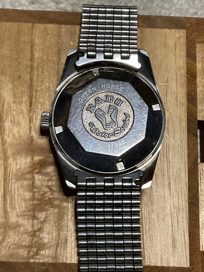 RADO GREEN・HORSE 11840。【稼働品／自動巻き メンズ腕時計】 - メルカリ