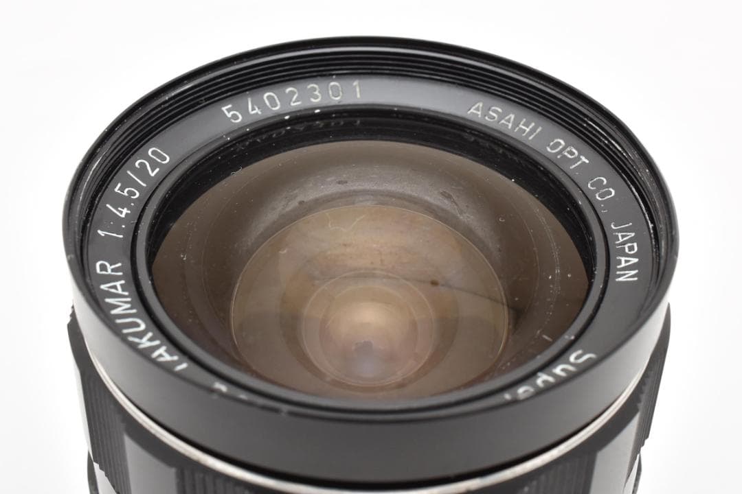 PENTAX SMC Takumar 20mm F4.5 フィルター付 C082