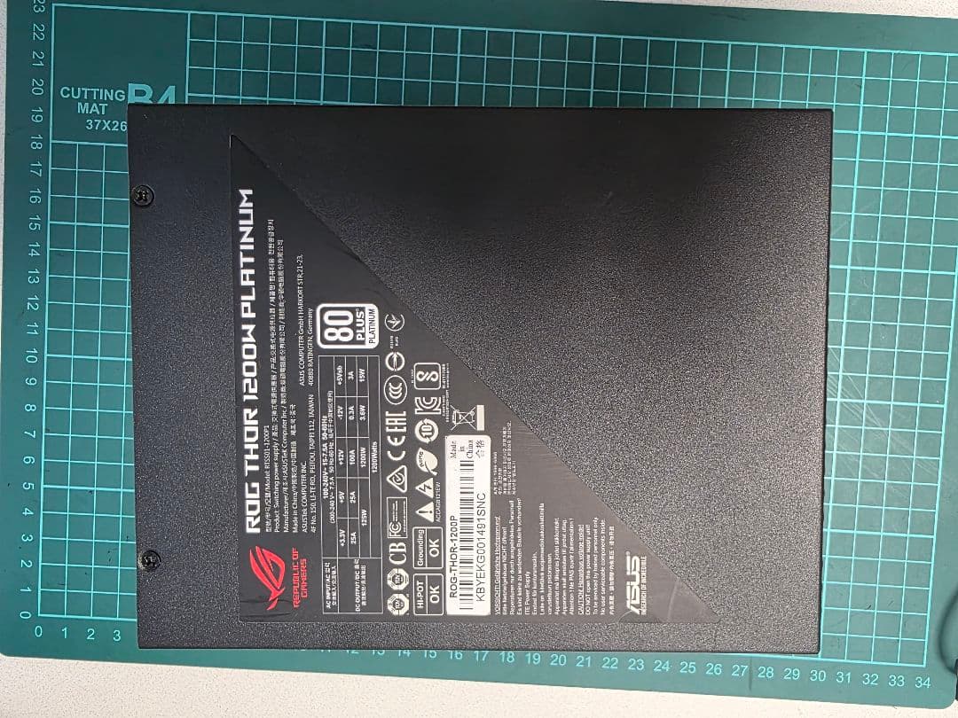 bpsj様用　rog thor 1200w platinum 箱無し