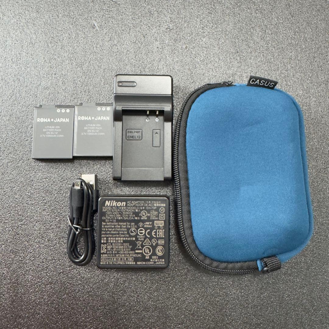 Nikon COOLPIX W300 BLACK 防水コンパクトカメラ