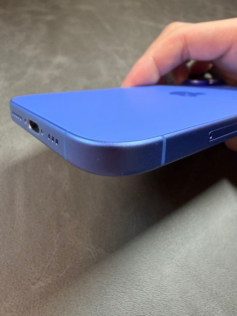 iPhone16 ウルトラマリン 128GB SIMフリー 美品 フィルム付