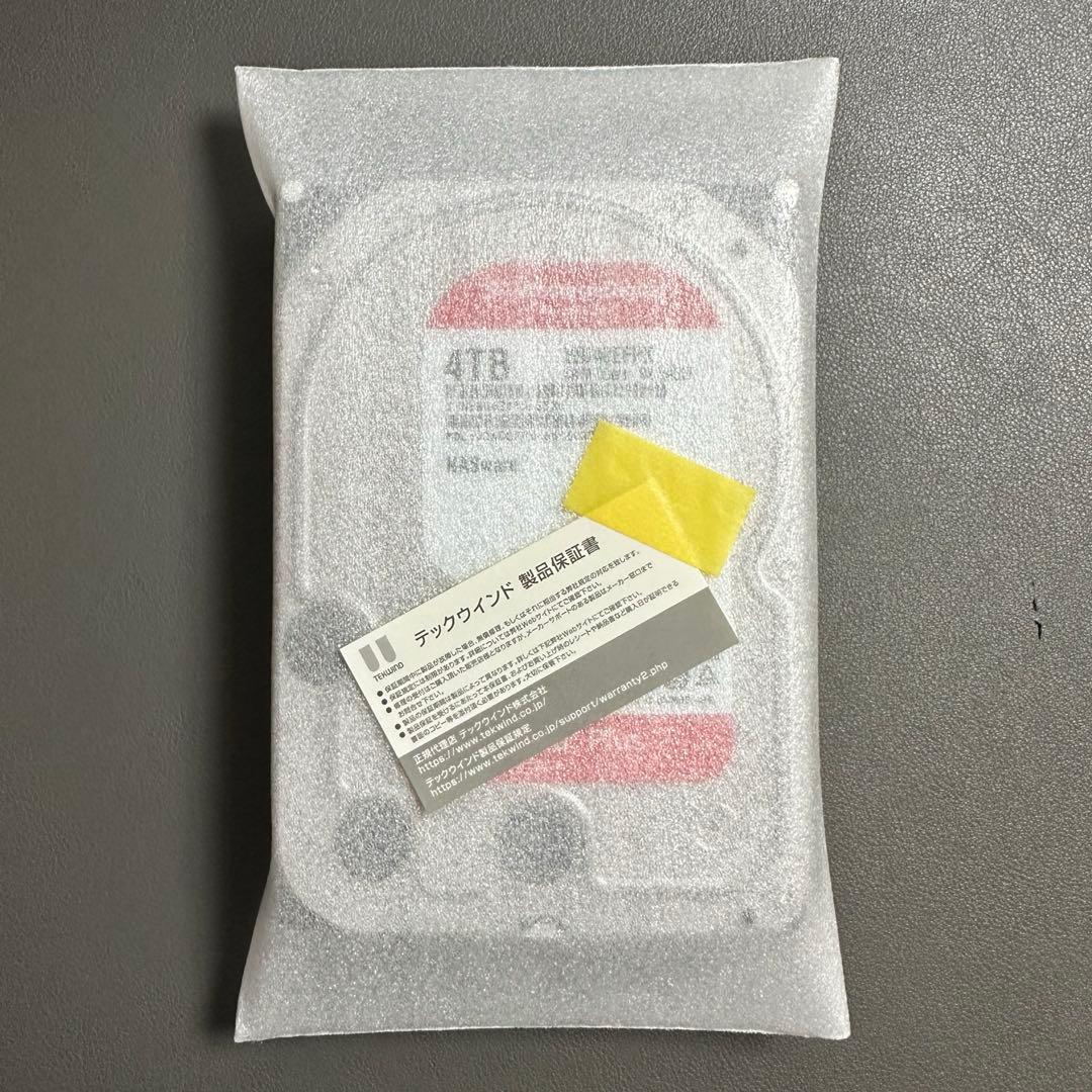 << まとめ買いOK >>　WD Red Plus 4TB NAS HDD　②