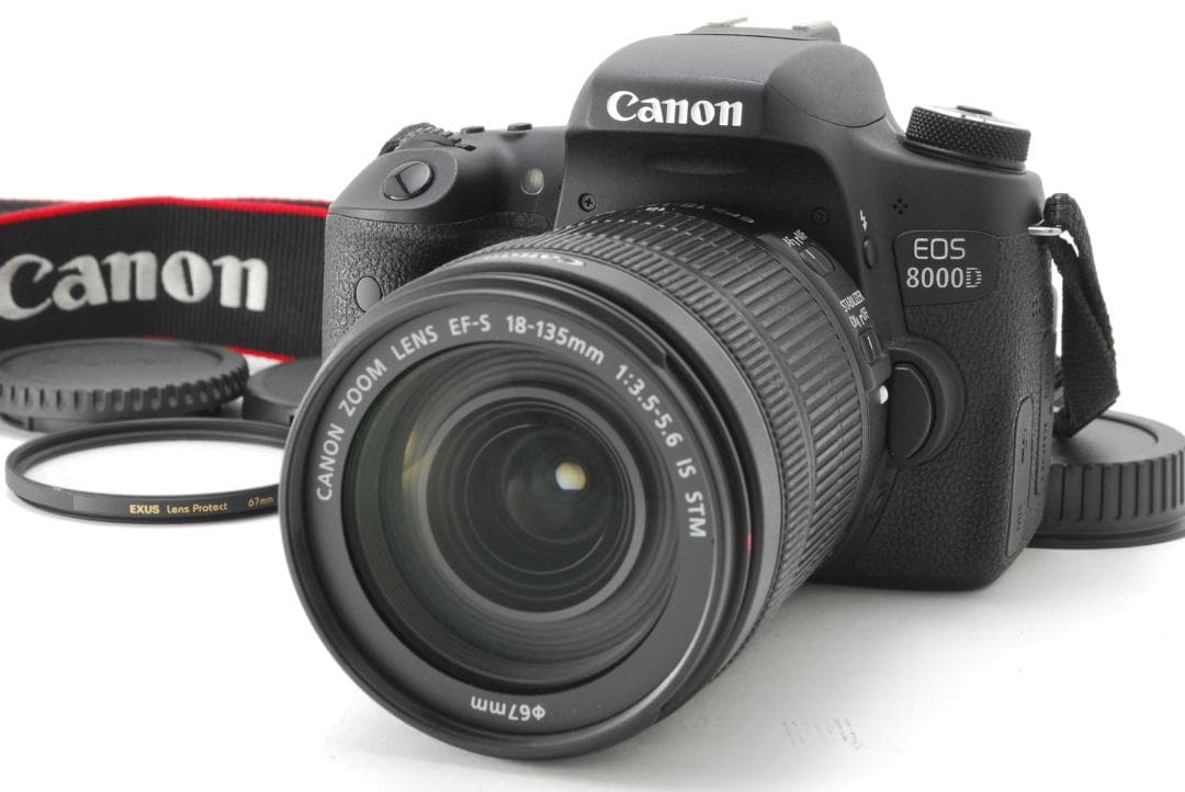 Canon EOS 8000D 18-135mm STMキット SC6489美品