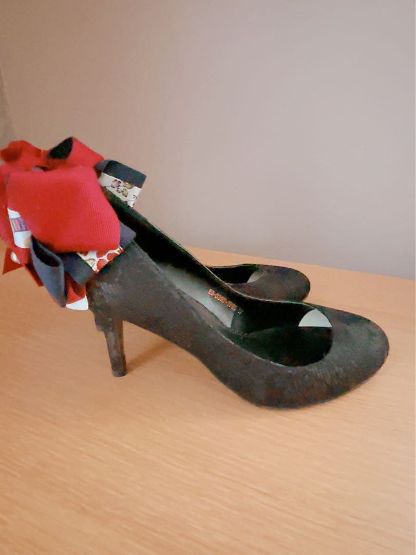 MAYLA KAGUYAマイラ カグヤ パンプスブラックサイズ37 - メルカリ