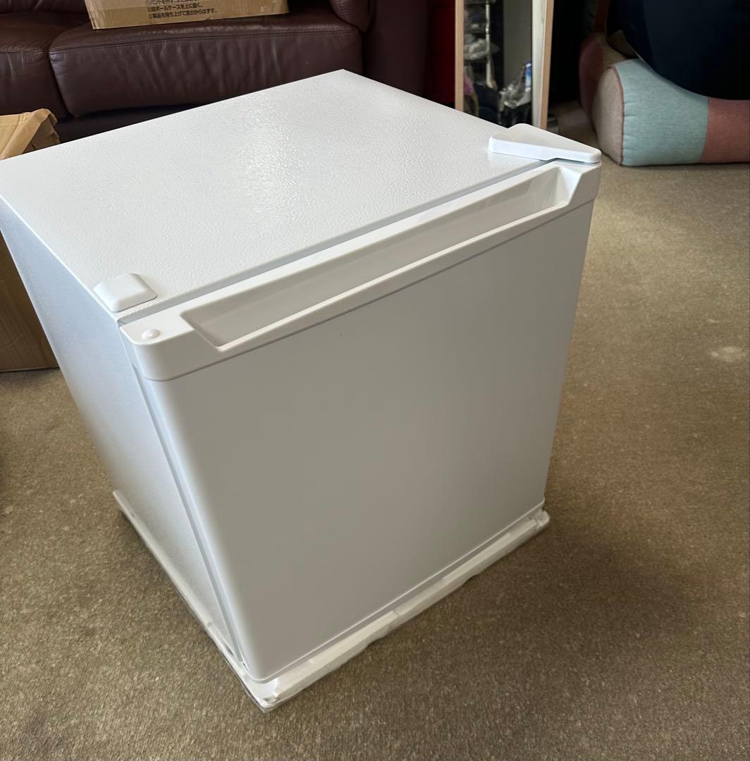 アイリスプラザ2025年製46L一人暮らし 幅47cm両開き製氷室付き小型冷蔵庫