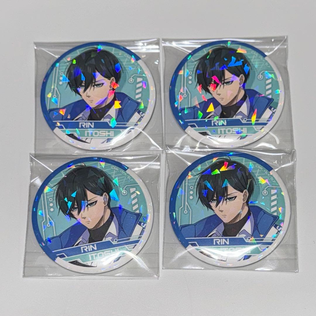 ブルーロック ブルロ サイバーパンクリバイバル 糸師凛 缶バッジ 4点