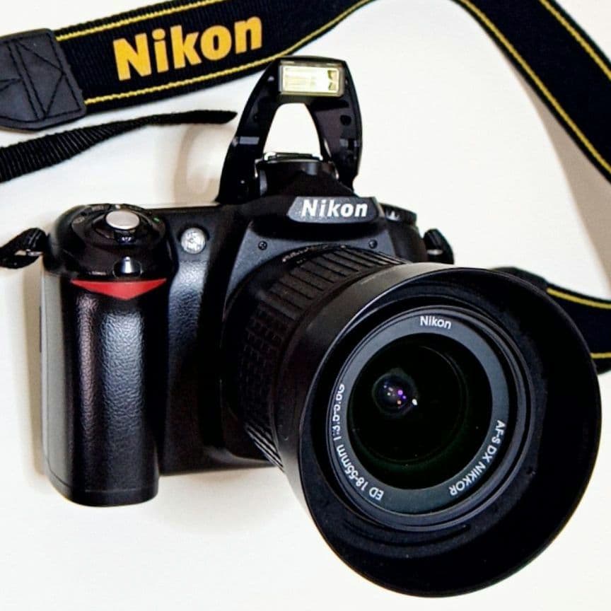 即日発送【美品/動作品】ニコン一眼レフD50/18-55mmレンズ付属品付