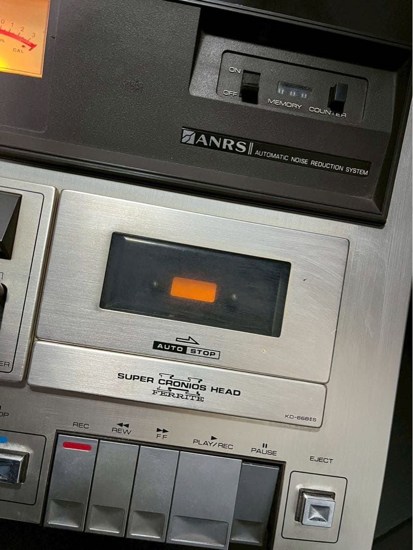【現状品】Victor ビクター KD-668IIS カセットデッキ 通電確認済