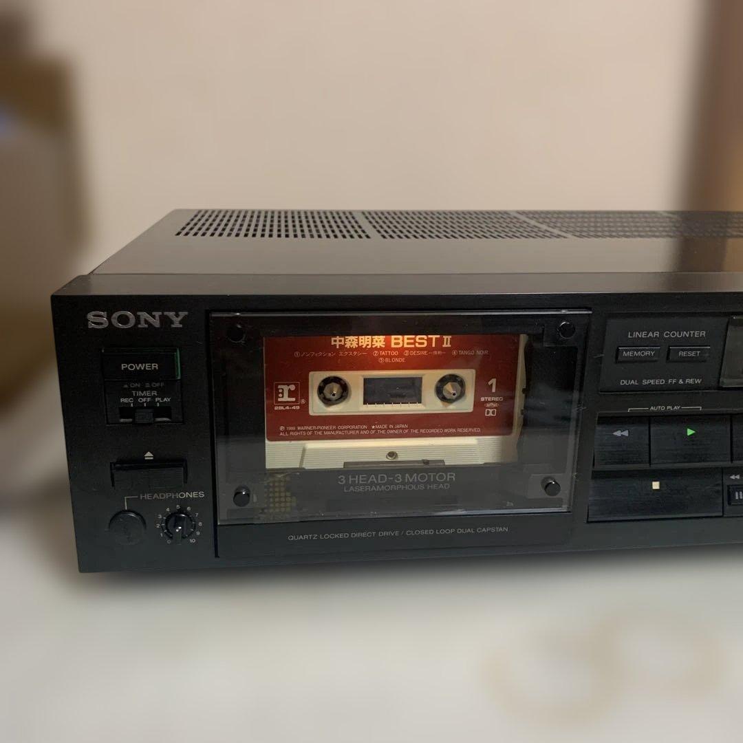 美品 SONY TC-K666ES カセットデッキ