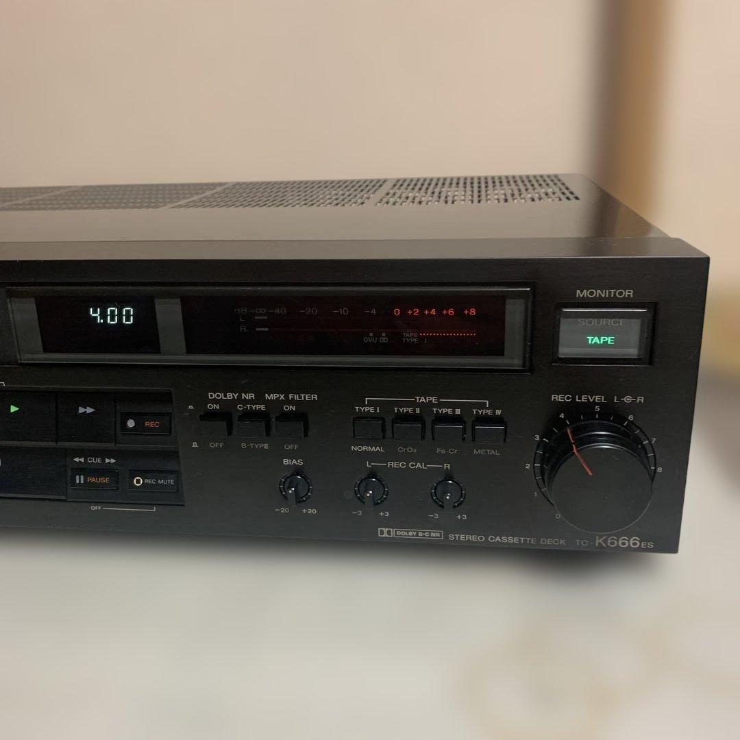 美品 SONY TC-K666ES カセットデッキ