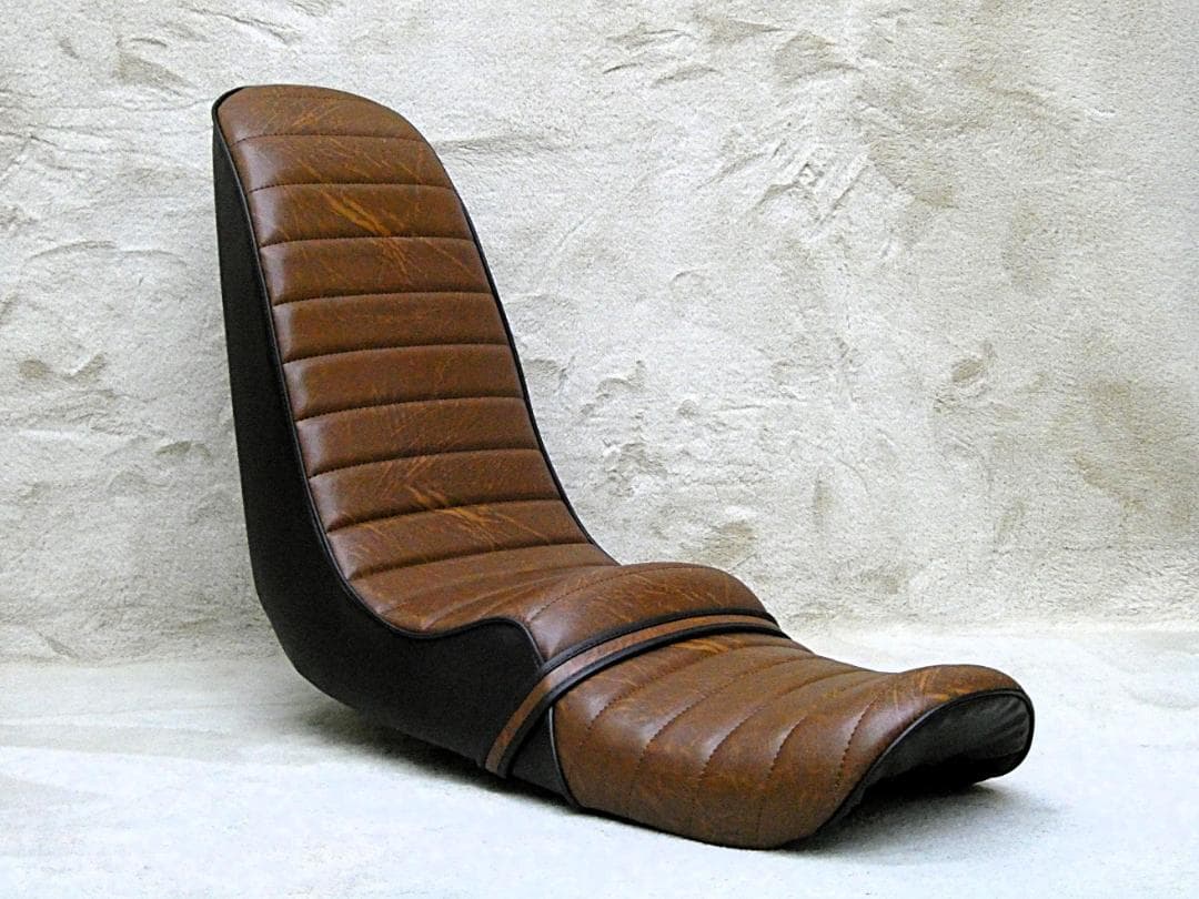 GS400 茶皮40cm 三段シート/補強入 ブラウンGS400E - メルカリ