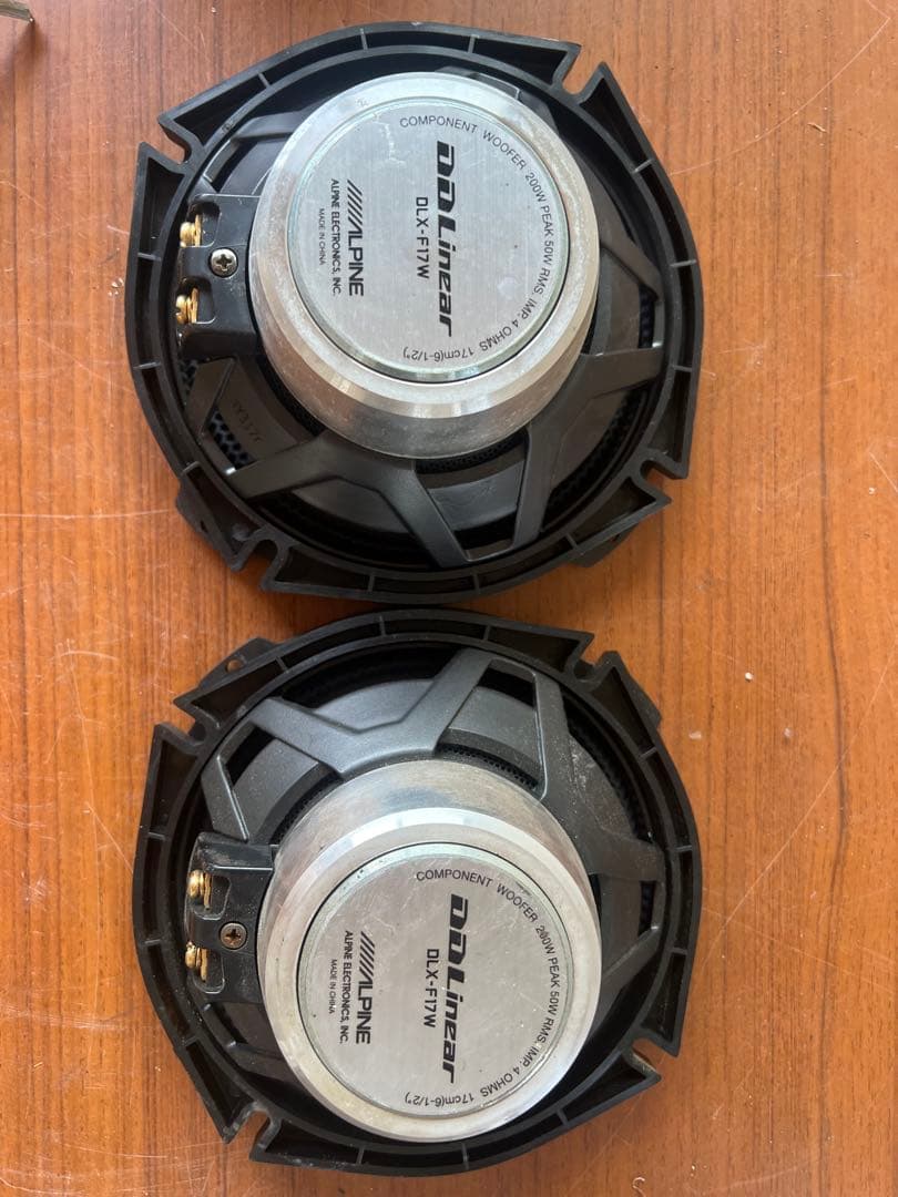 スピーカー・ウーファー DDLinear DLX-F17W DLX-F2NW