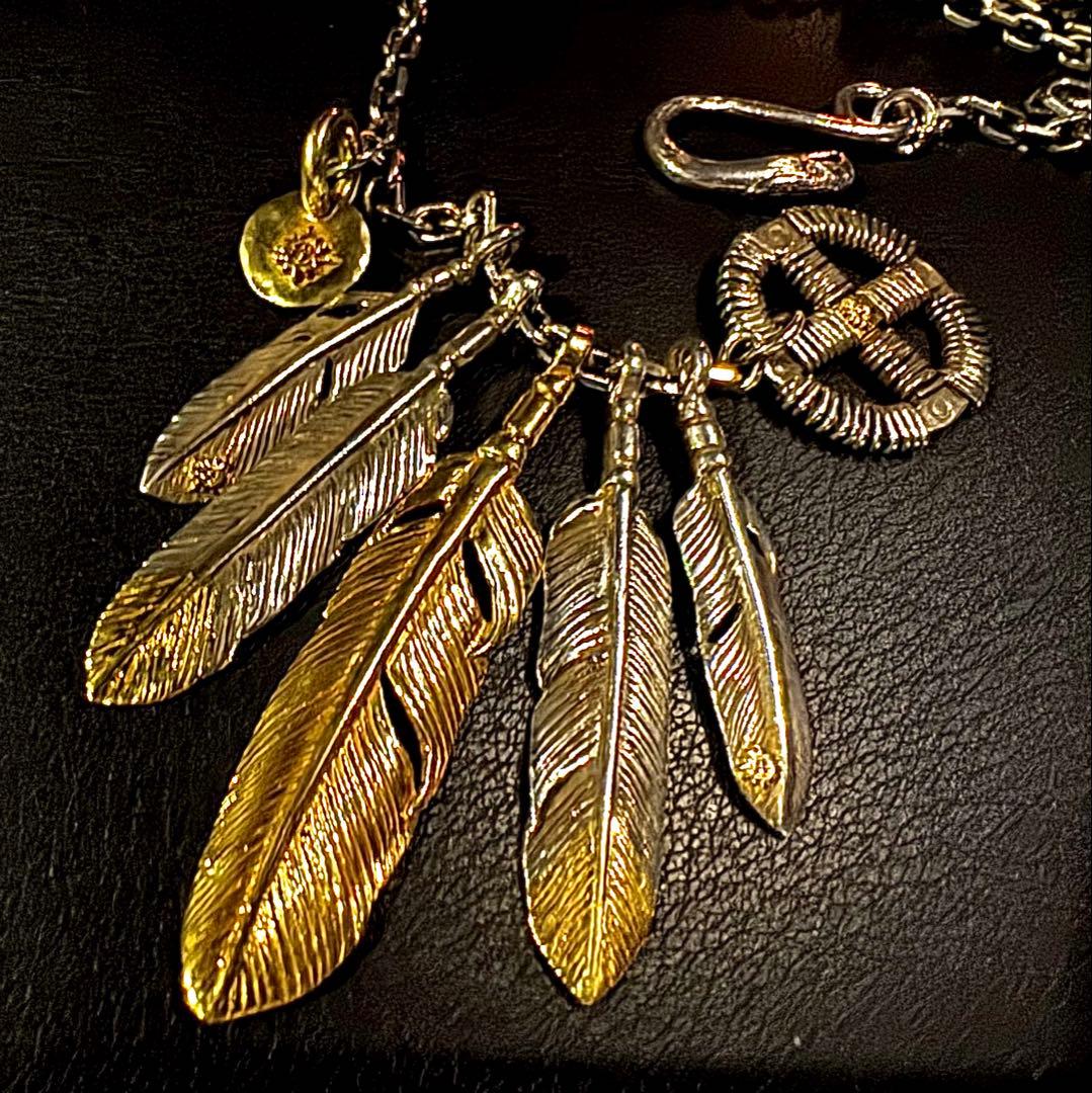 REDMAN レッドマン ネックレスセット 18K シルバー インディアン