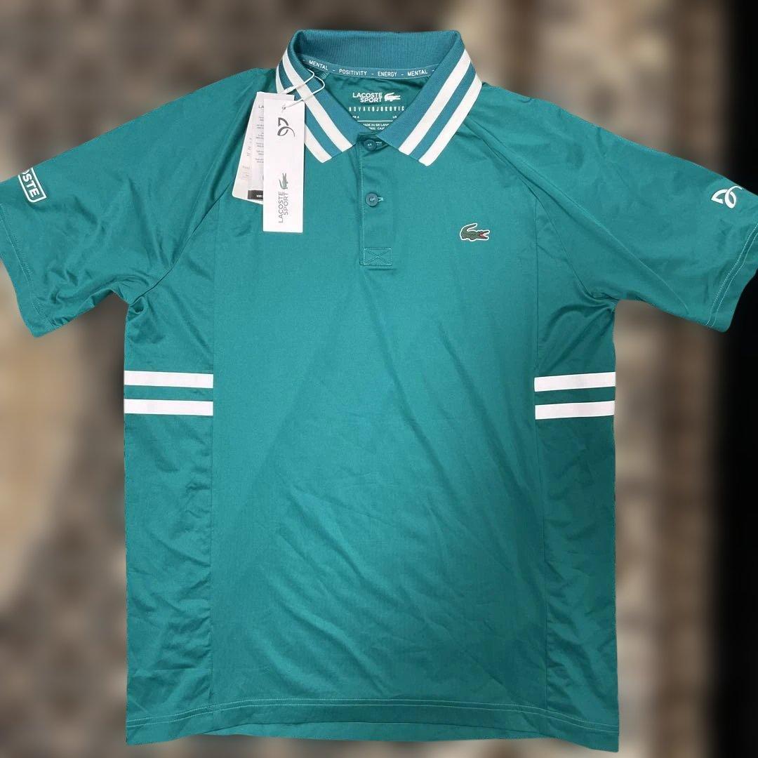 LACOSTE NOVAK DJOKOVIC ポロシャツ Mサイズ Amazon | Lacoste メンズ スポーツ Novak Djokovic 全面プリント
