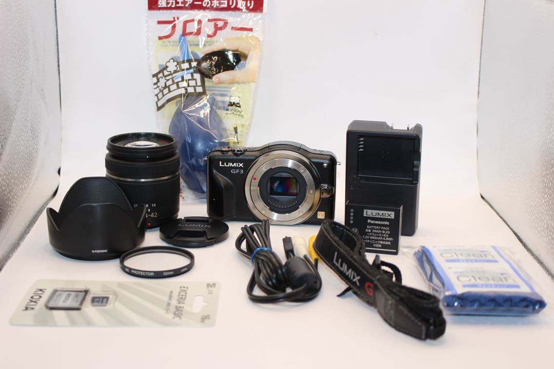 ★ショット数6365回★ LUMIX DMC-GF3 レンズキット　ミラーレス